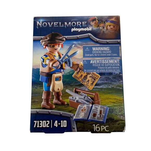 Playmobil Other - Playmobil Novelmore Dario Figure Set 71302 16 Piece 4-10 Years Made In Malta
